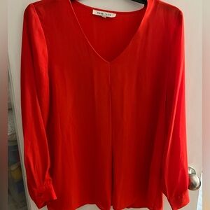 Rose & Olive Vibrant Red Women's Blouse